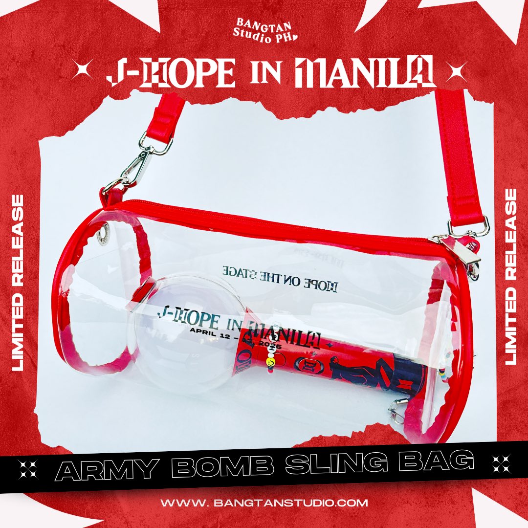 HOPE ON THE STAGE MANILA
fan support by @jinmmkook and <a href="/BangtanStudioPH/">Bangtan Studio PH</a> 

J-HOPE IN MANILA KEYRING
day 1 | april 12

❥ on the spot trades only
❥ strictly 1:1
❥ mbf, like, rt
❥ loc TBA

also giving away ARMY Bomb Bags
5pax picked randomly ♡

#HOPE_ON_THE_STAGE_TOUR_Manila