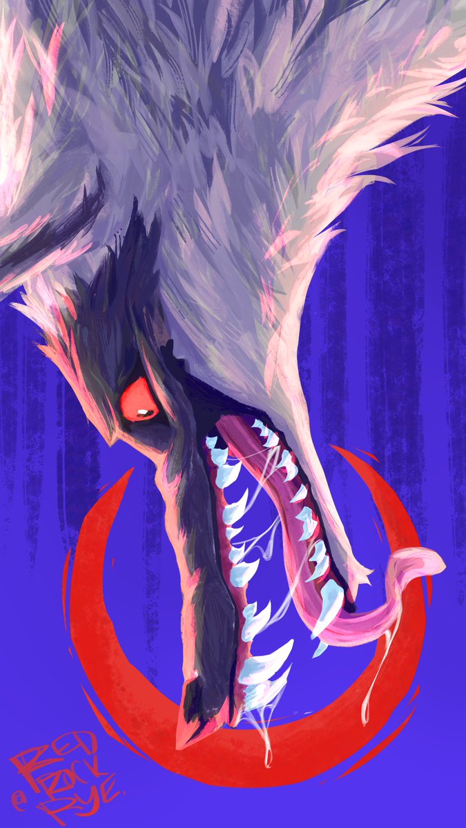 Here’s a painting of Death I made after rewatching Puss and Boots the last wish and yall that movie is so beautiful and inspires me to draw like nothing else *chefs kiss* 

#digitalart #fanart #wolf