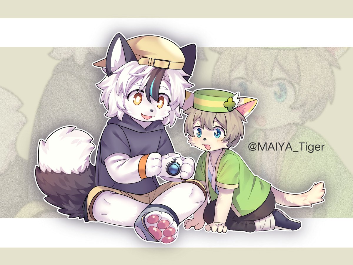MAIYA_Tiger's tweet photo. 最近的稿，委托勿用 #furry #兽人 #ケモノ https://t.co/ekoEoaA1ka