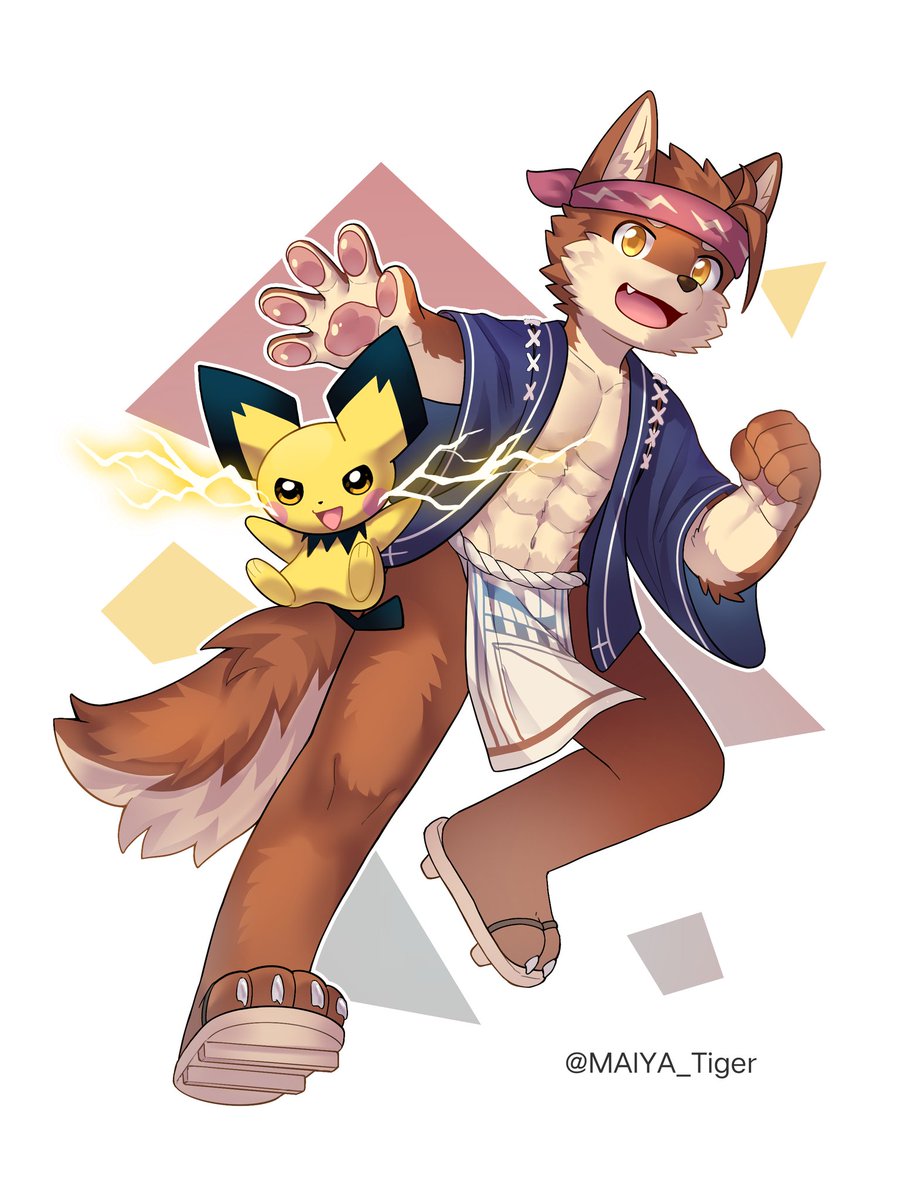 MAIYA_Tiger's tweet photo. 最近的稿，委托勿用 #furry #兽人 #ケモノ https://t.co/ekoEoaA1ka