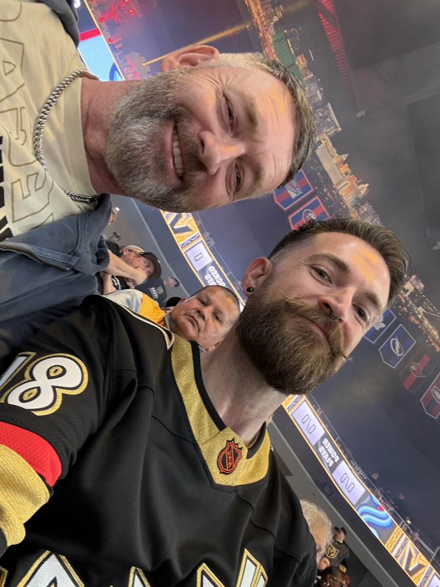 First <a href="/GoldenKnights/">Vegas Golden Knights</a> game of the 1st leg of the Vegas trip!