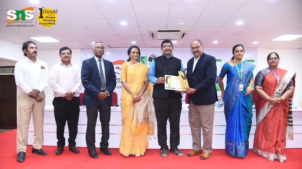 snsinstitutions's tweet photo. SNS Institutions proudly celebrated its annual Faculty Excellence Award Ceremony 2025. Around 101 faculty from across Tamilnadu had participated.

#SNSInstitutions #SNSDesignThinkers #DesignThinking

#awars #facultyawards #DesignThinking #stanford #stanfordgsb #sutdsingapore https://t.co/js5o8n5QVc