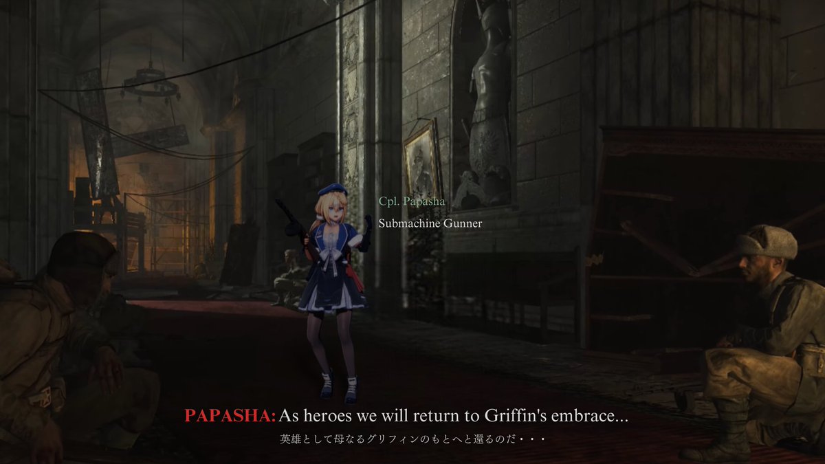 Cyun_0621's tweet photo. #GFL2Exilium #ドルフロ2 #少女前線2 #소녀전선2
#Nagant #MosinNagant #Papasha
#COD #CoDWaW #MMD https://t.co/gFN2TnV6ZY