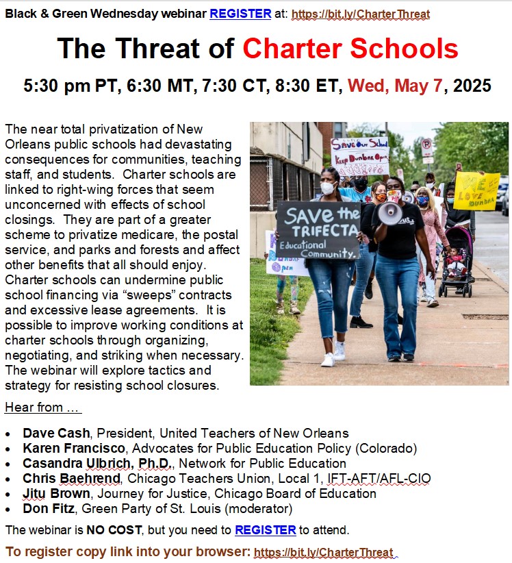 Gateway Green Alliance / Green Party of St. Louis tweet media