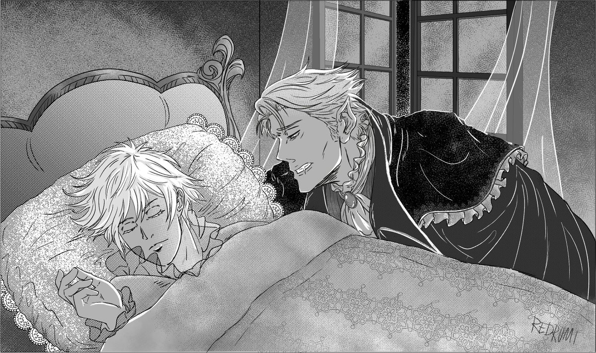 #jjk #Nanago Vampire AU for the #GoNanaGoBang25 (Now also on Ko-Fi: ko-fi.com/i/IE1E31D8I22)💖🦇💖