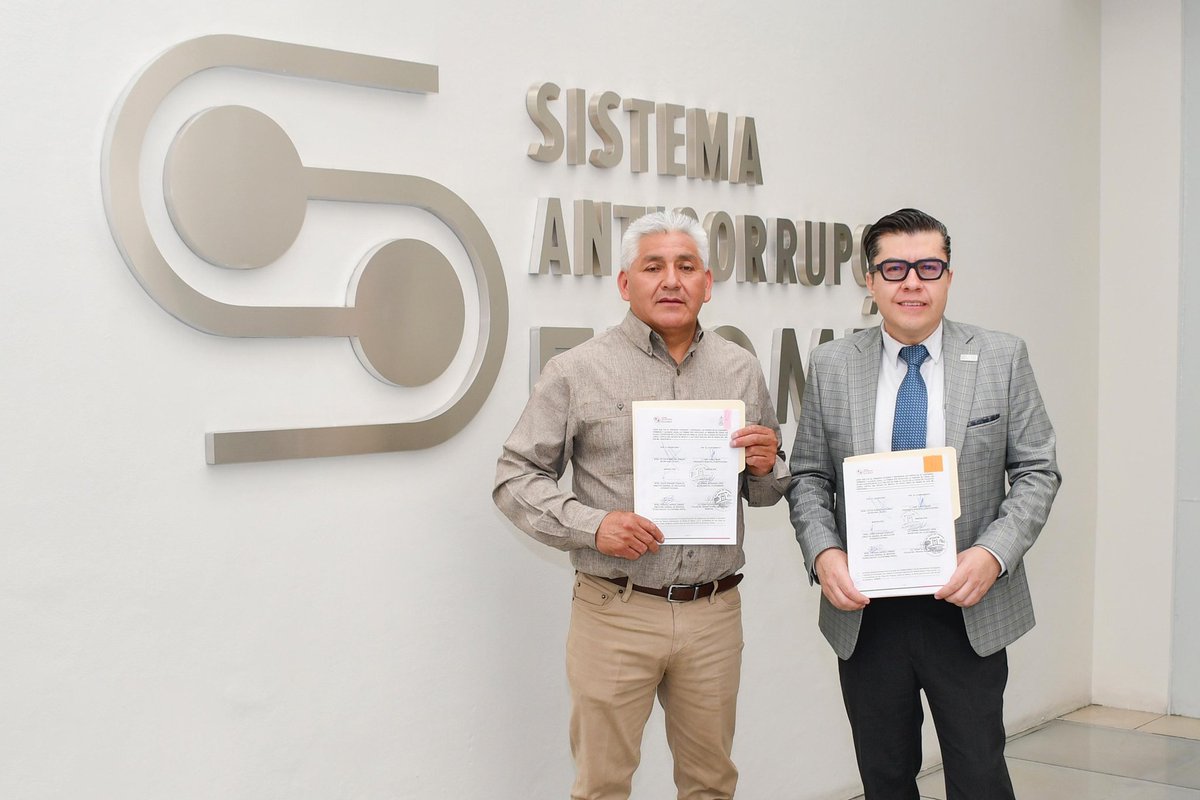 romero_vick13's tweet photo. Más municipios se suman a la aplicación de la #InteligenciaAnticorrupción, al firmar el convenio para el uso de los Sistemas 2 y 3 de la #PlataformaDigitalEstatal, por lo que hoy signamos este compromiso con el Presidente Municipal de #SanFelipeDelProgreso, Jaime Torres Marín. https://t.co/BirrAzhxfT