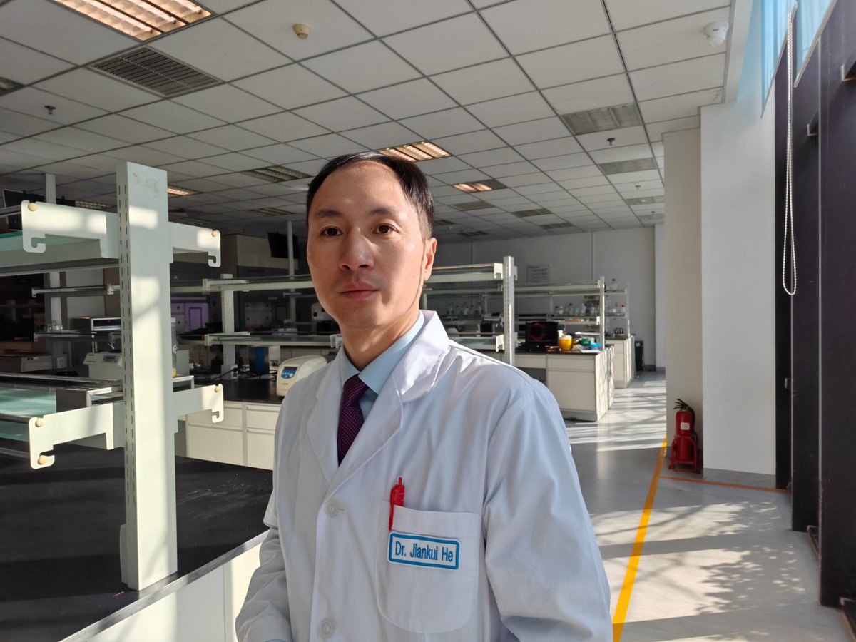 Jiankui_He's tweet photo. Oppenheimer is not my role model. https://t.co/u6FMiW3SKF