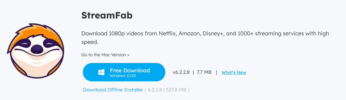 StreamFab_X's tweet image. 🚀 StreamFab 6.2.2.8 is here!
New updates, better performance!
Ready to upgrade your offline life?
👇 Try it now!
streamfab.com/download.htm

#StreamFab #NewRelease #OfflineViewing #DownloaderUpdate