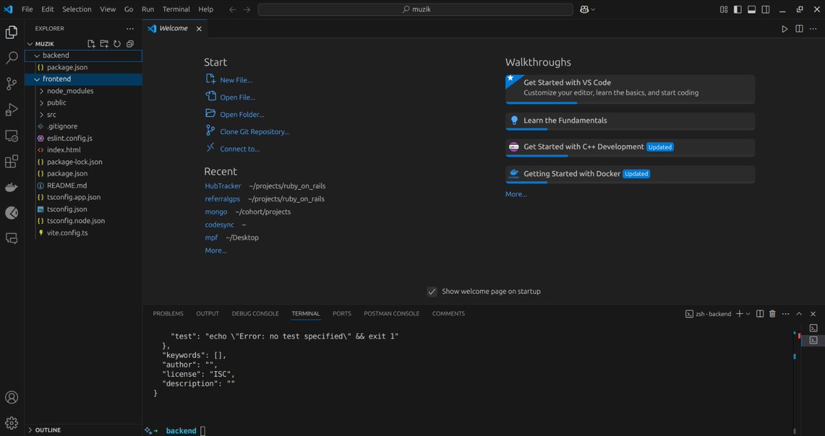 code_cypher2's tweet image. Started building a voting based music streaming platform inspired by @kirat_tw