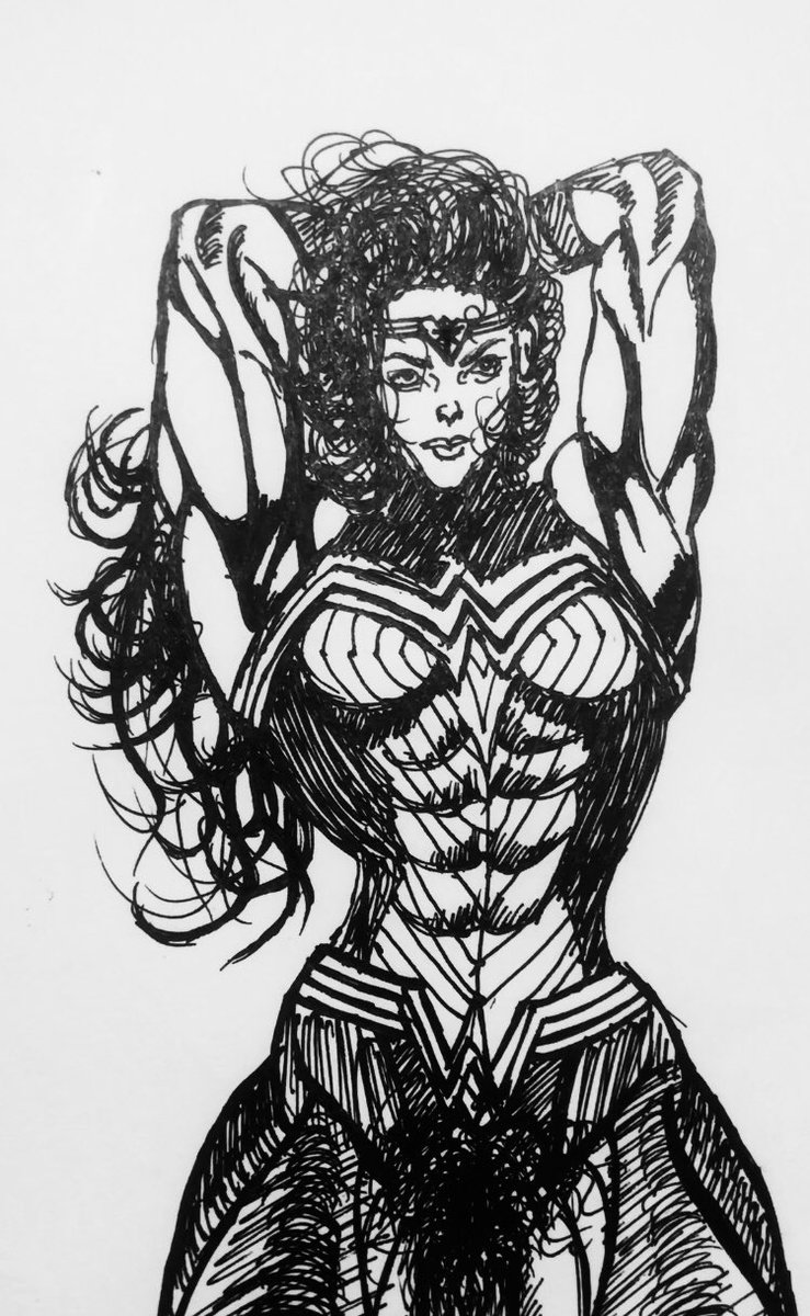 Artistamit1's tweet photo. Sketching practice #Day16 #day16 #nsfw #WonderWomanAnimatedSeries #WonderWoman #conceptart #sketch #drawingeverydaychallenge #challengers #art https://t.co/El3WJHCuDk