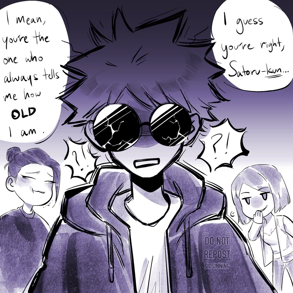 SidnerdArt's tweet photo. More college student Gojo x office worker Utahime shenanigans

Bro is about to get son-zoned

(1/2)

#JujutsuKaisen #gojohime #五歌 #gouta https://t.co/5eANn9tC3Z