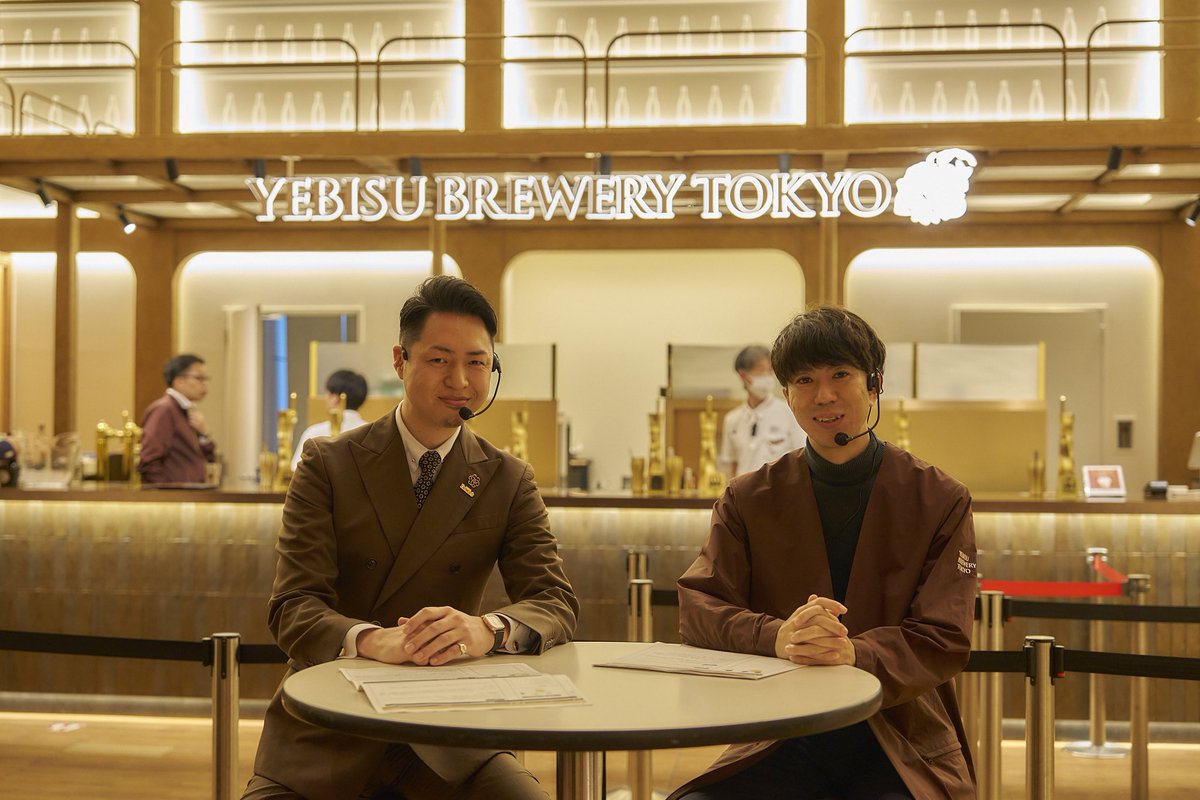 YEBISU BREWERY TOKYO 1周年記念！
ヱビス×デュワーズのコラボレーションイベント🍺

★開催日程★
4月11日(金)18:00～19:30 
4月17日(木)・18日(金)各18:00～19:30
※ご予約不要です！どなたでも自由にご参加いただけます✨

みなさまのご参加心よりお待ちしております！