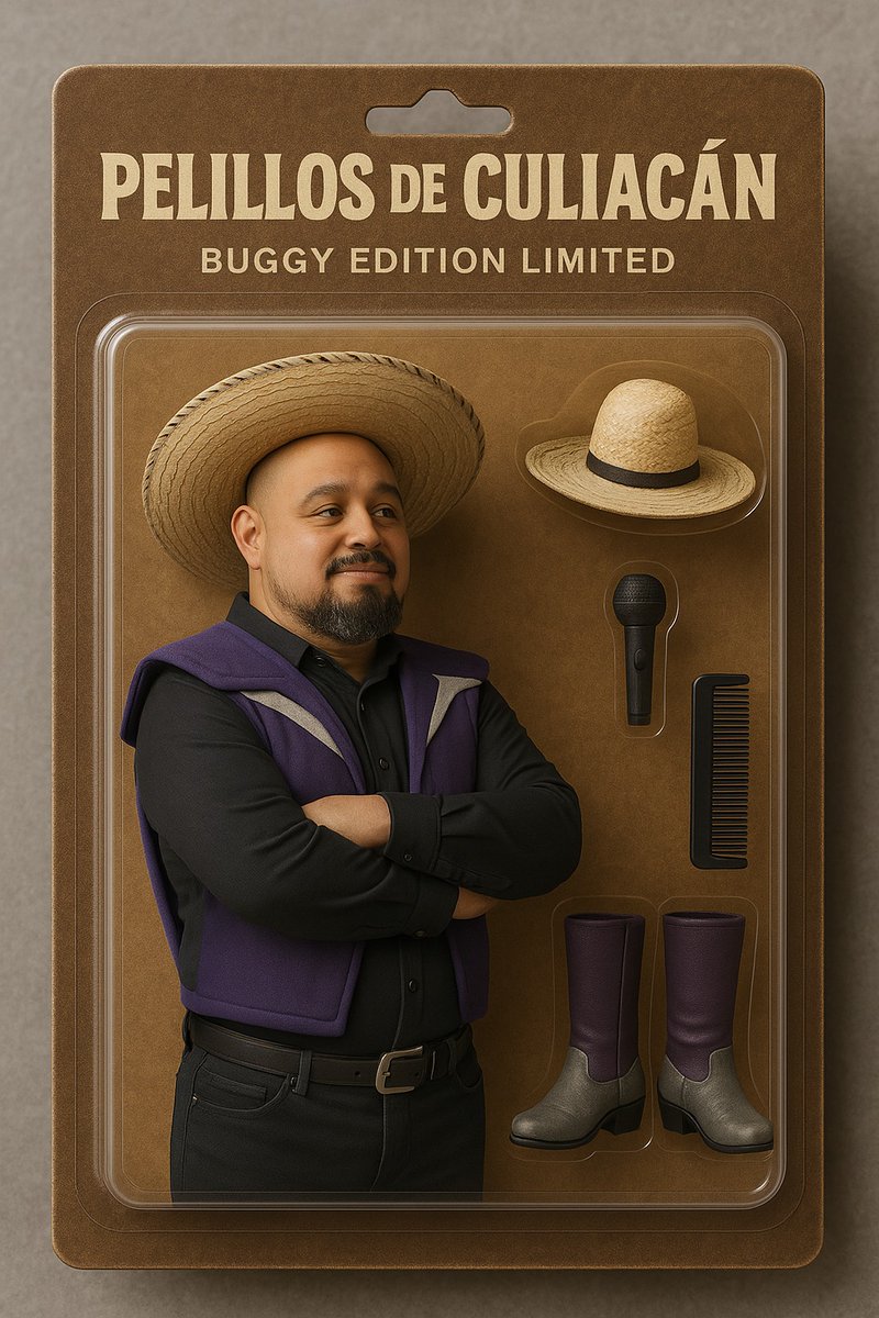 Edición limitada! 😎 Llevele raza 😂

#PelillosDeCuliacan #Tony_Pelillo #Parra_Pelillo #Buggy_Pelillo #Toys