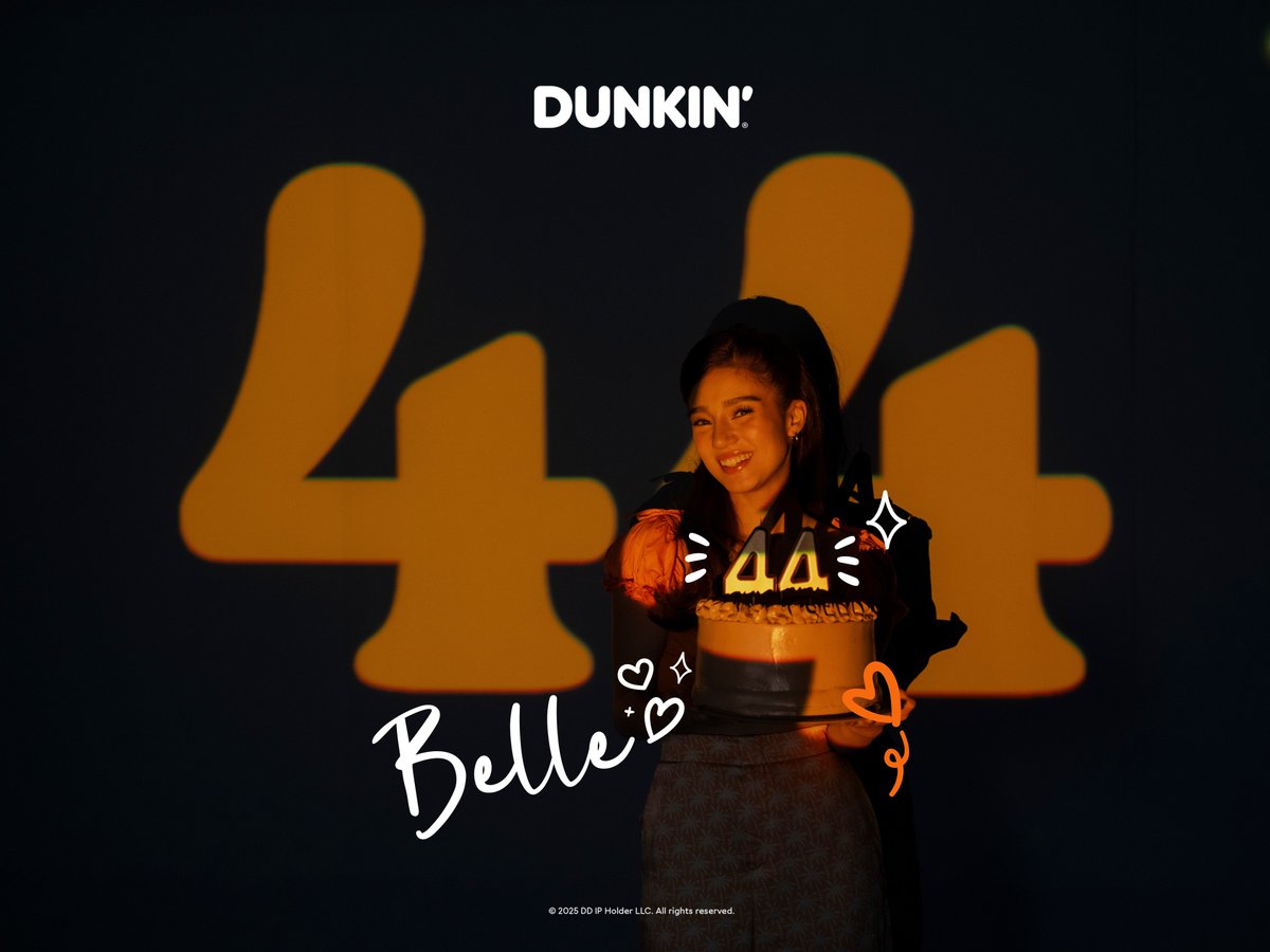 dunkinph's tweet photo. From OG donuts to your new faves, Dunkin' stays iconic. Happy 44th Anniversary, Dunkin’ PH! 🍩🧡 #BelleMarianoDunkinPH #DunkinPH44thAnniversary https://t.co/dZkL4vuIhF