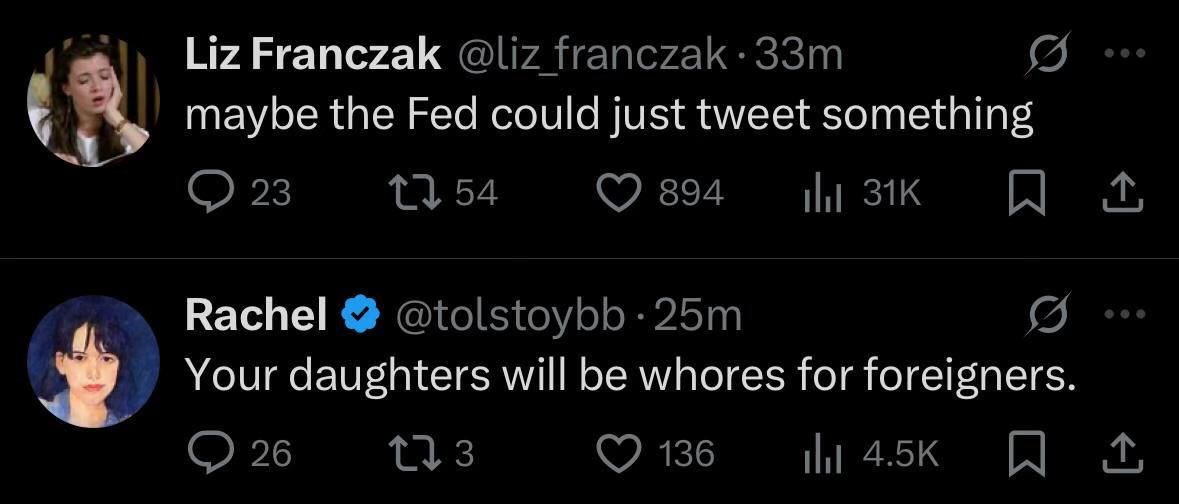 Quick check in on fintwit