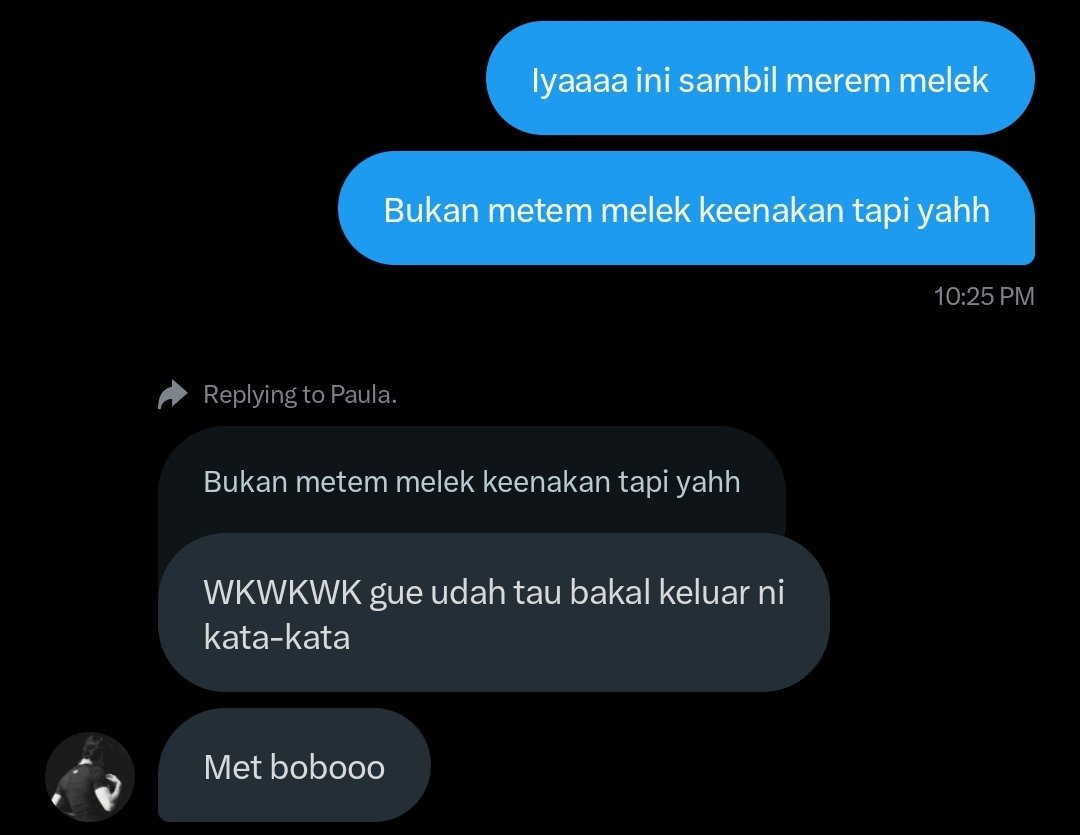 Wkwkwkw lucuk banget dia tau sistem otakku kerjanya kaya gimana 😂