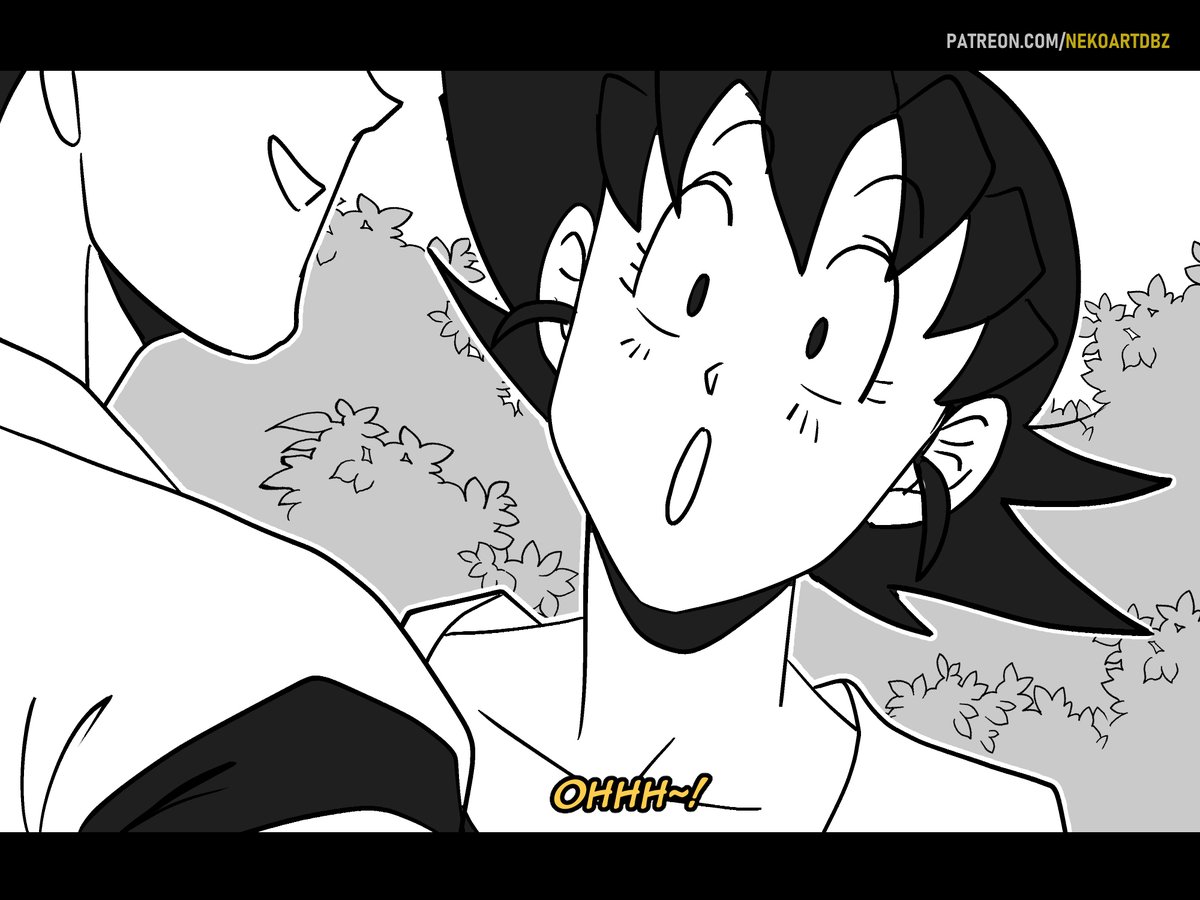 'Counterparts'  [Panels #21-23]
Whis prepared a special training for Goku and Vegeta with their  counterparts. 
Now Vegeta meets Gokuko! 
#DragonBall

More of this comic is already available on my Patr3on 