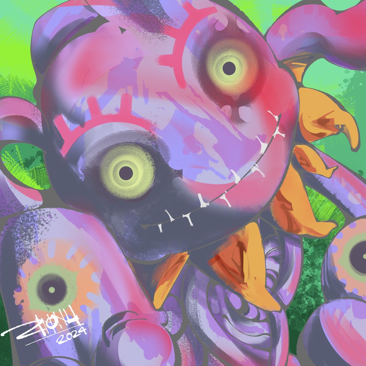 zinonu20's tweet image. Hi, I draw Digimon ･∀･)ﾉﾞ! 
#PortfolioDay