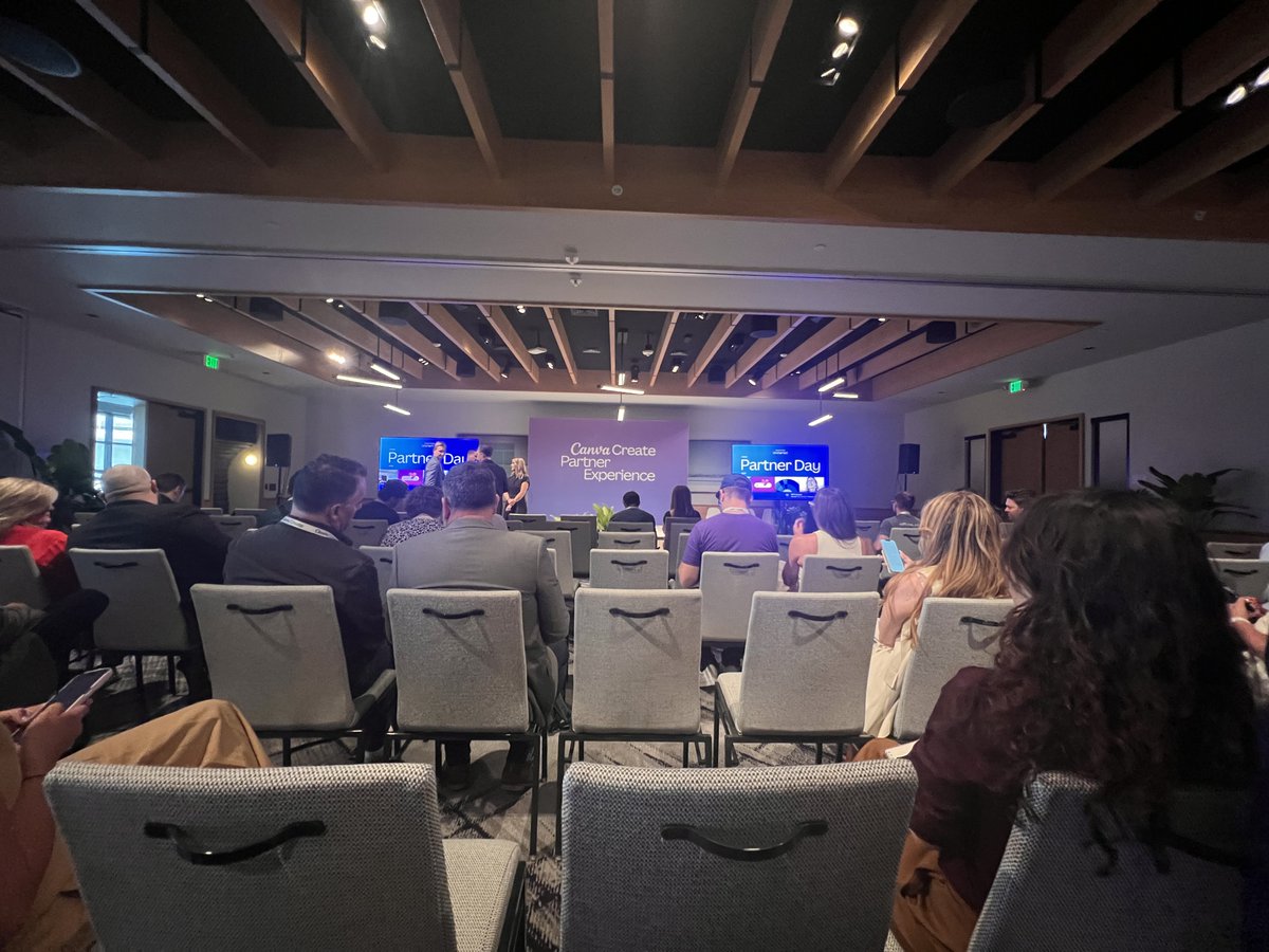 twgcomm's tweet photo. That’s a wrap on two amazing days at Canva Create!

What an incredible experience—seeing groundbreaking new tools unveiled and connecting with so many inspiring people.

We’ve got some exciting news coming in the next few weeks, so stay tuned! https://t.co/dooAvhtZNT