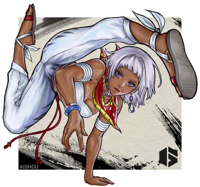 - Elena - 「 Street Fighter 6」 「 ストリートファイター 」 #StreetFighter #SF6 #Elena #StreetFighter6 #Capcom