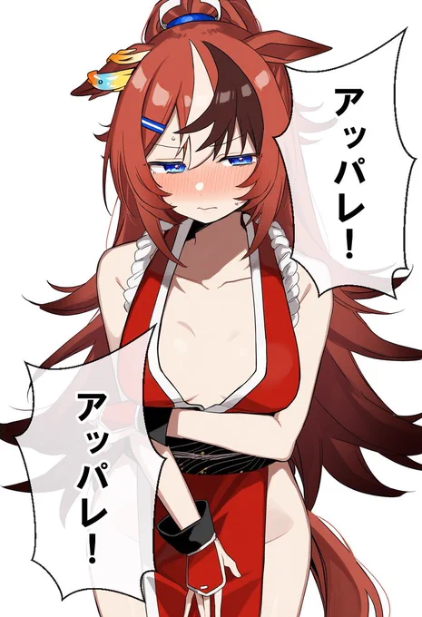 不知火舞ってこんなヤベェ格好で闘ってたのか…
考えた奴ヤベェな…って改めて思った😅 