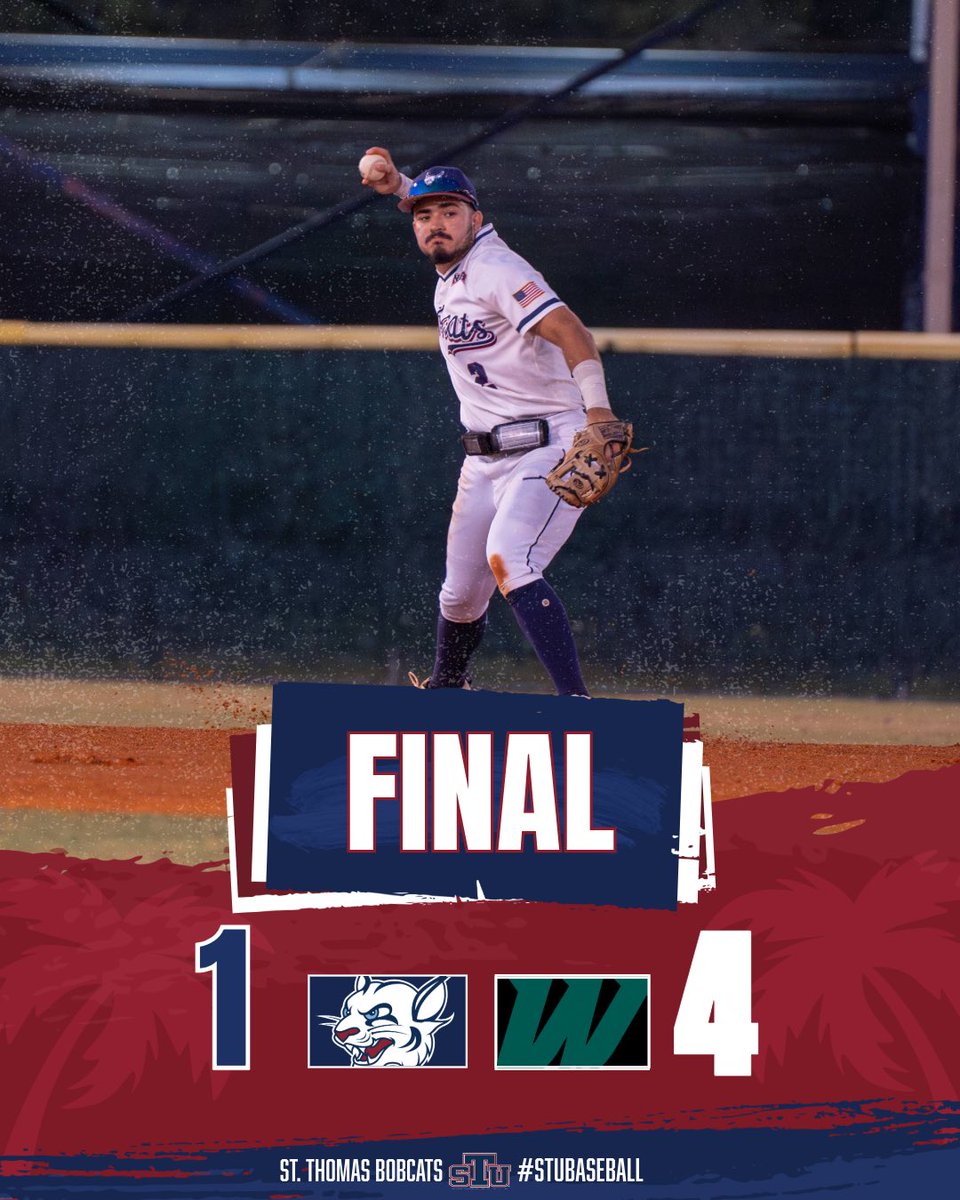 Game one final.

#STUBaseball