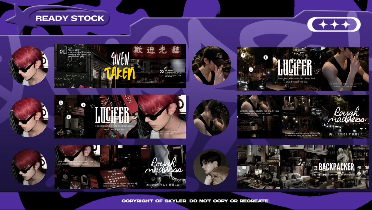 caxpture's tweet image. Help repost? Thank you

Hai, saya bawa layout ready stock BG ENHA, Heeseung, Sunghoon, dan Jay. Free re-text, untuk detail bisa cek ALT! Happy jajan.

#zonauang #zonaba #zonabu