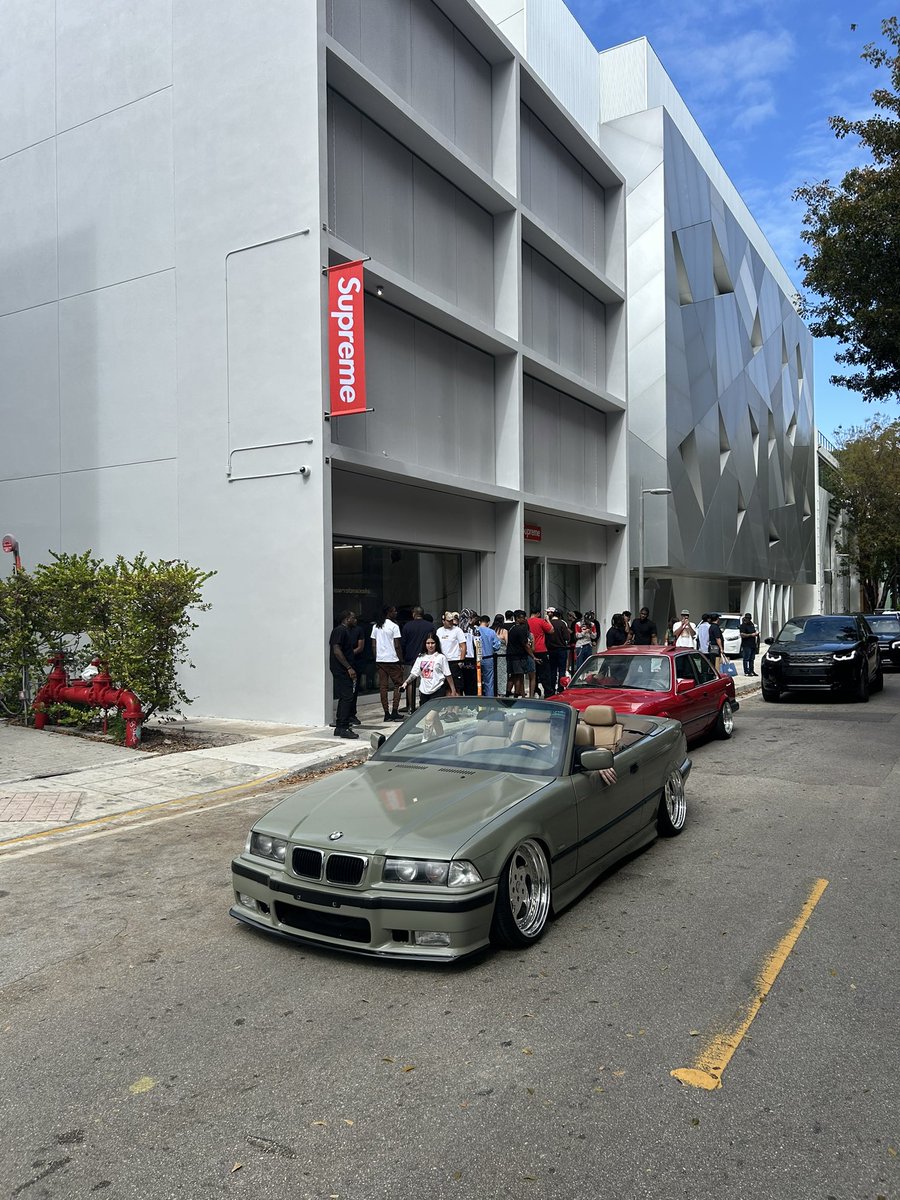 Supreme Miami Grand opening was the move today.