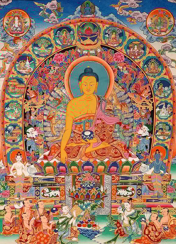 BuddhaQuotes's tweet image. With his heavenly eye, the bodhisattva knows the decease and rebirth of beings as it really is.