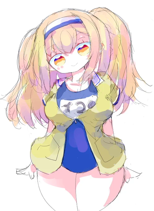 伊26 #艦これ版深夜の真剣お絵描き60分一本勝負  #艦これ版真剣お絵描き60分一本勝負_20250410 