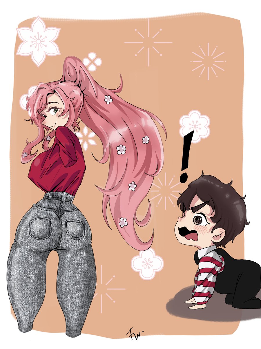 Hahari nuestra vieja bro :v
#100カノファンアート #100カノ #100Kanojo
no subi nada en un tiempo xd