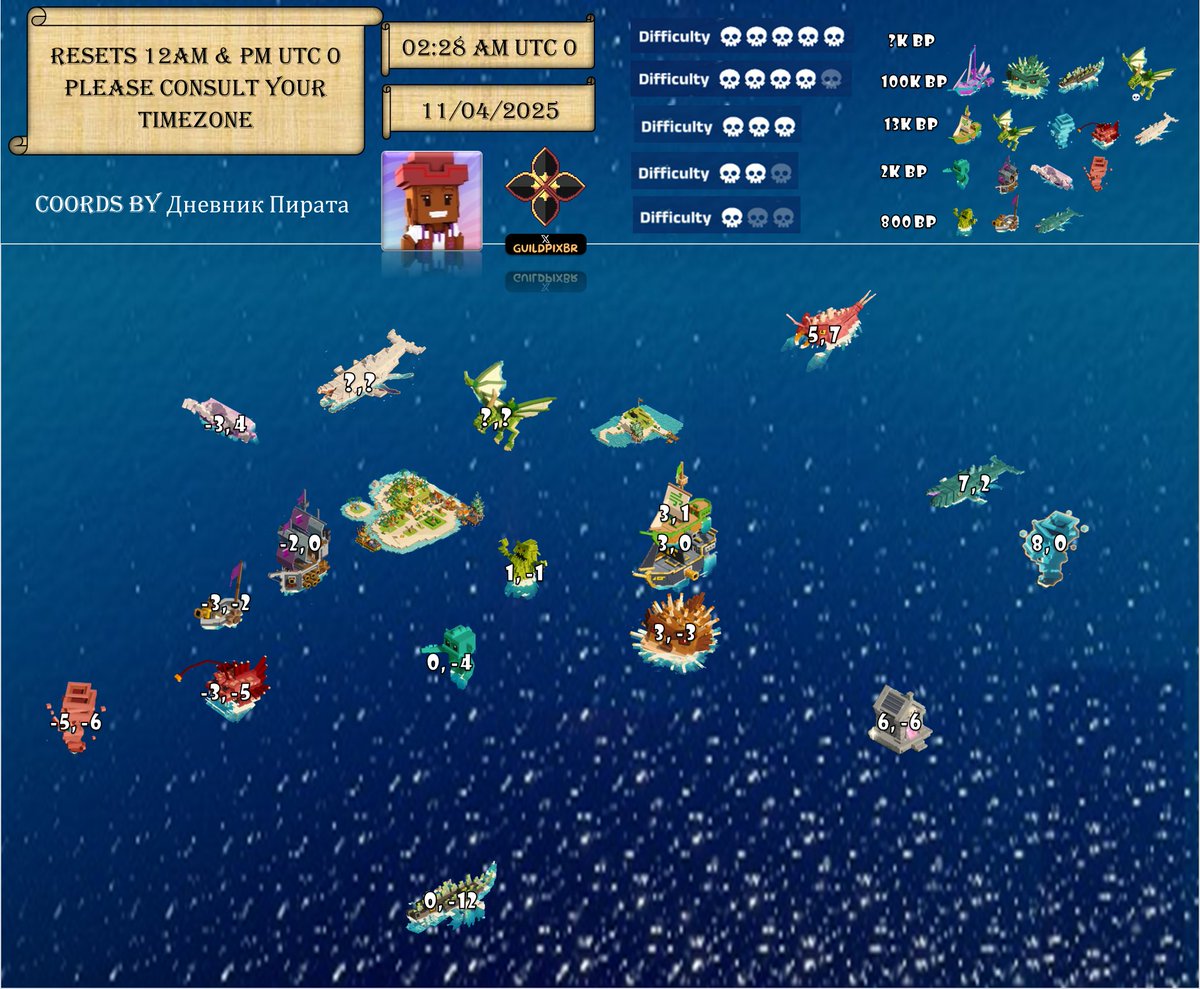 Daily <a href="/PirateNation/">Pirate Nation</a> map, colab with <a href="/dnevnikPirata/">odos</a> and guild Дневник Пирата, design by <a href="/gdumalol/">Gustavo Souza Ferrei</a>