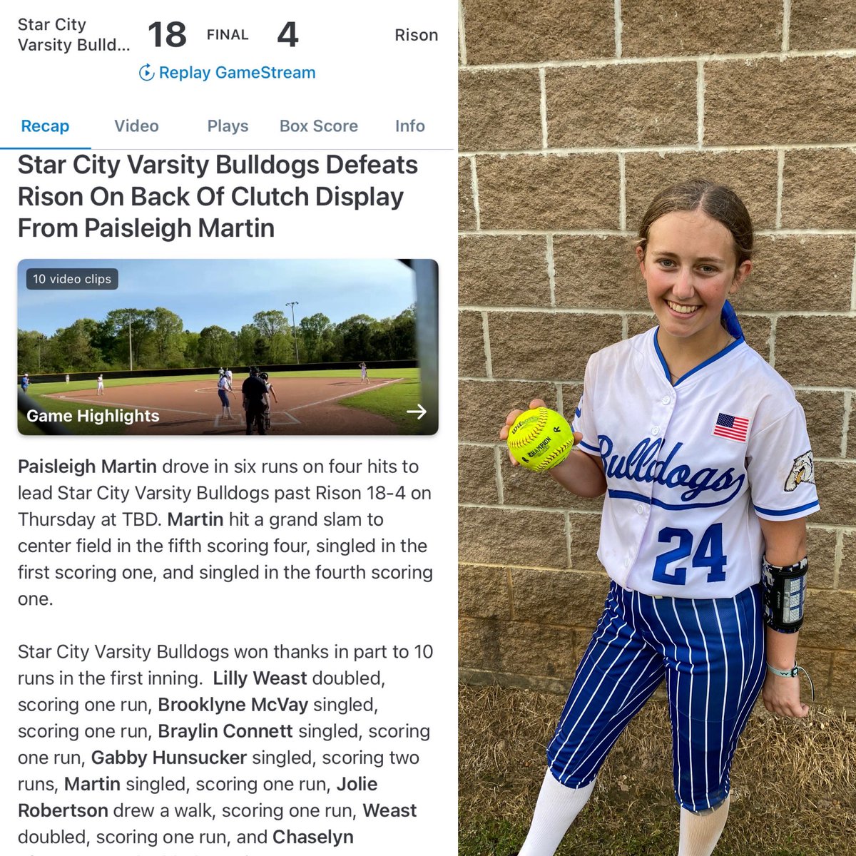 Paisleigh Martin tweet media