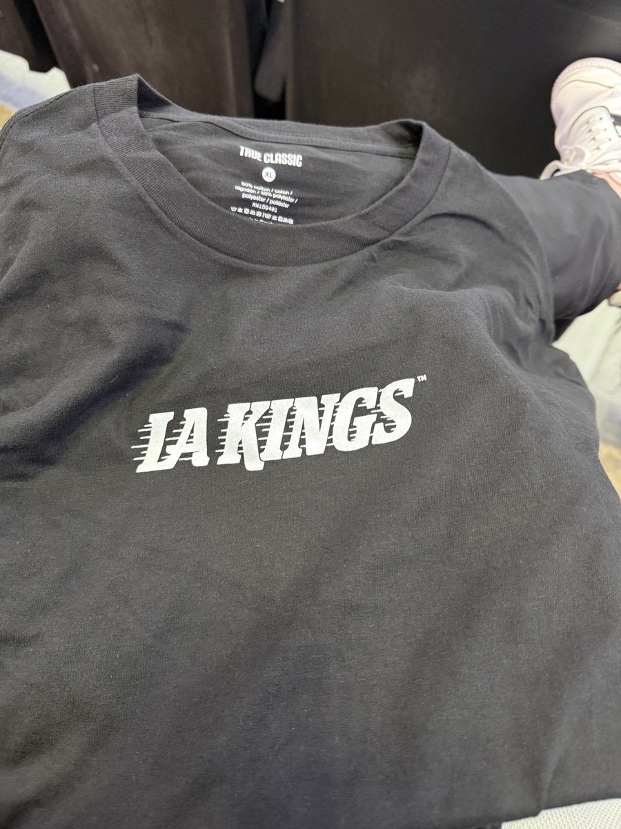 <a href="/ralphstrangis/">Ralph Strangis</a> <a href="/DallasStars/">Dallas Stars</a> <a href="/LAKings/">LA Kings</a> Update!! The <a href="/LAKings/">LA Kings</a> gave away <a href="/trueclassictees/">True Classic</a> to fans tonight that weren’t blank!