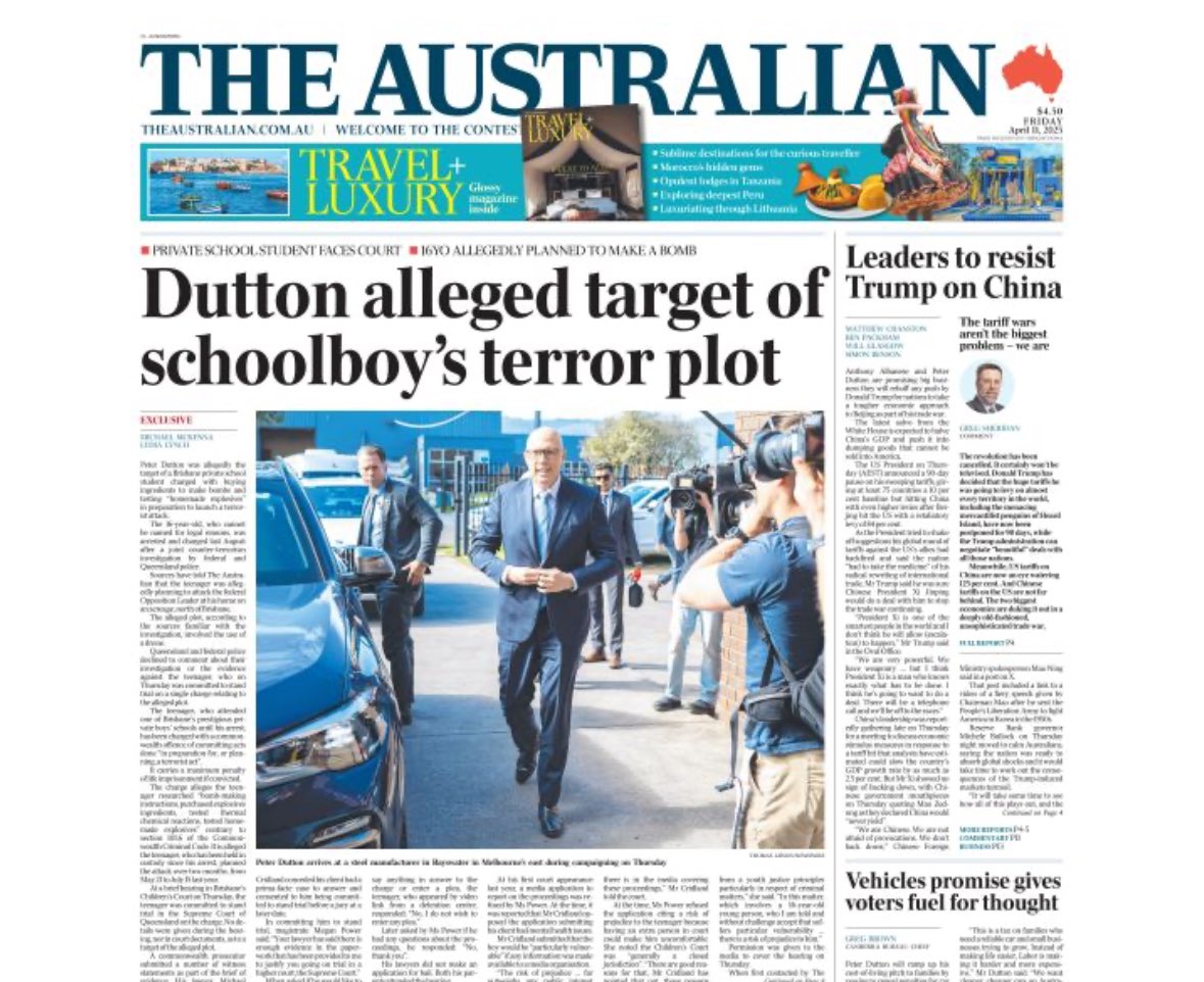 2020digging's tweet photo. The new LNP motto. When everything else turns to shit, beat it up. #desperation #thisisnotnews #auspol #election2025 https://t.co/nNcGyUt2wg