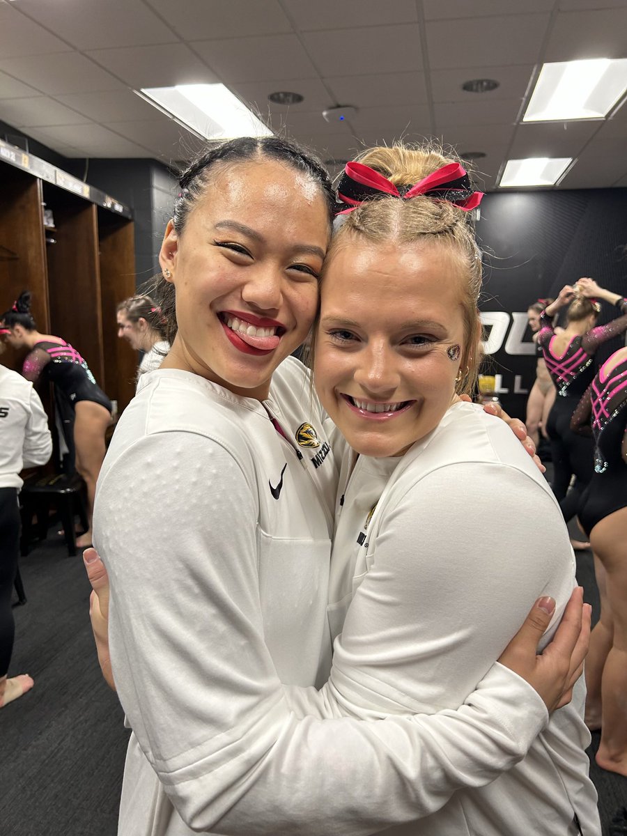 my best friend &amp; college roommate <a href="/hu_dat_gymnast/">Helen Hu</a> retired, traveled the world, then UN-retired at my wedding last summer (yes, really).
now she’s headed to nationals for her final NCAA meet ever.
<a href="/NCAA_Gymnastics/">NCAA Women’s Gymnastics</a> … wanna fly me out?
the gymternet deserves this full-circle moment