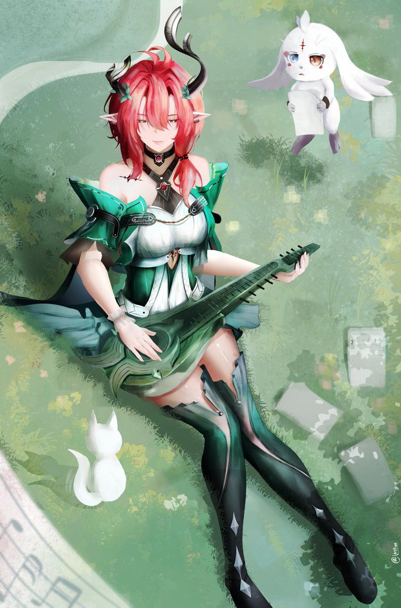 Fishaged332's tweet photo. Ciaccona fanart

 #WutheringWaves #WuWaFanart #Ciaccona #鳴潮 https://t.co/s2TTXNMb5E