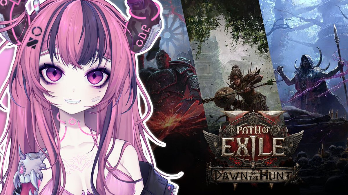ironmouse's tweet photo. Checking out Path of Exile 2, as the Dawn of the Hunt update is now live!  

Check it out here:

➡️https://t.co/1UOOisdBkC

https://t.co/2MvkfOimHP  

#PathOfExile2 #PathOfExile2Partner https://t.co/5A2OvNoPjt