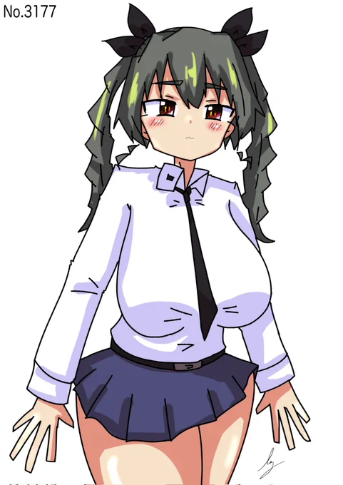 [むむむ…アンチョビ]#1日1ドゥーチェ 