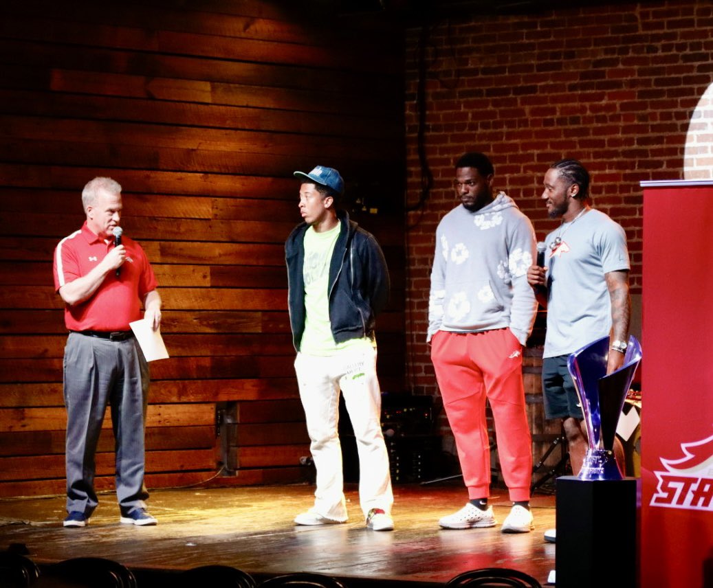 barstoolBHM's tweet photo. Homecoming atmosphere as @USFLStallions hosted 2025 Kickoff Celebration and Fanfest ➡️ #GiddyUp tomorrow night in @ProtectiveStdm https://t.co/VqhGlM00VG