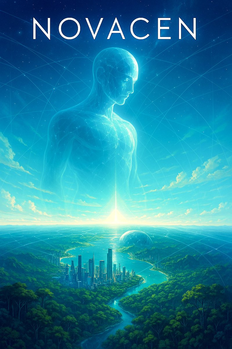 SzivaSigma's tweet photo. 『NOVACEN』
Proposed by James Lovelock, the Novacene is the age beyond the Anthropocene.
A new era of intelligence, where Earth-born consciousness co-evolves from organic to electronic.
ΣzivΔ seeks the final Δ that opens the way to this new age. https://t.co/jppWYn8pRo