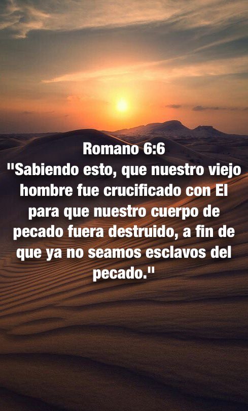 Carmenlop20's tweet photo. Juan 3:9
"Todo aquel que es nacido de Dios, no practica el pecado, porque la simiente de Dios permanece en él; y no puede pecar, porque es nacido de Dios." https://t.co/oZ8AwUklQO