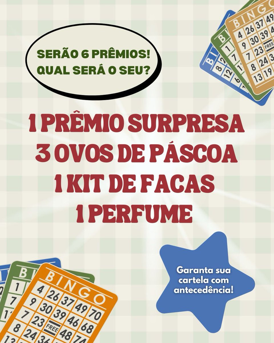 caefufam's tweet photo. SALVE FLORESTEIROS!!!

Quem aí estava com saudade do nosso famoso bingo??🙈🤭

🤩🐰 Curubingo estará na área no dia 15/04, em clima de páscoa!!!

Adquira a sua cartela com os membros do CAEF por apenas R$ 3,00!!!

⚠️ Promoção limitada de 2 cartelas por R$ 5,00.

Aproveita!!! https://t.co/RPbAgMU9Eb