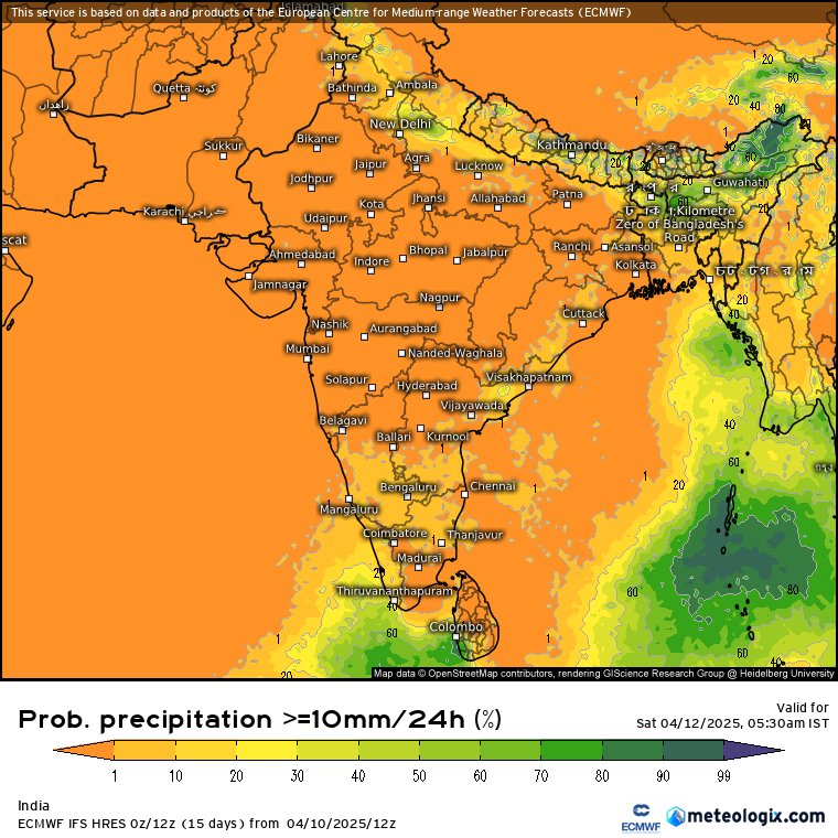smkirthiga's tweet photo. April 11 weather inference: Significant rains can be expected in the North states Punjab-Haryana-Delhi-Uttrakhand-Himachal; West Bengal-Odisha-North coastal Andhra #Vizag-#Vijayawada; South Karnataka -#Bengaluru-#Mysuru;North interiors of Tamilnadu #Hosur-#Krishnagiri-#Dharmapuri; parts of Kerala; sudden pop-ups triggered by excess heat in South Andhra-North coastal TN.

Temperatures to stay high in many parts of Central India and North interiors of Tamilnadu #Chennai-#Thiruvallur-#Vellore.