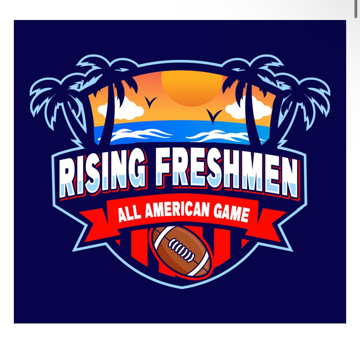 Too bless to be stressed god have blessed me truly blessed me this is one of the biggest achievements I have accomplished over my 13 years of living I’m thankful for the chance #RisingFreshmenAllAmerican 
#prepredzone