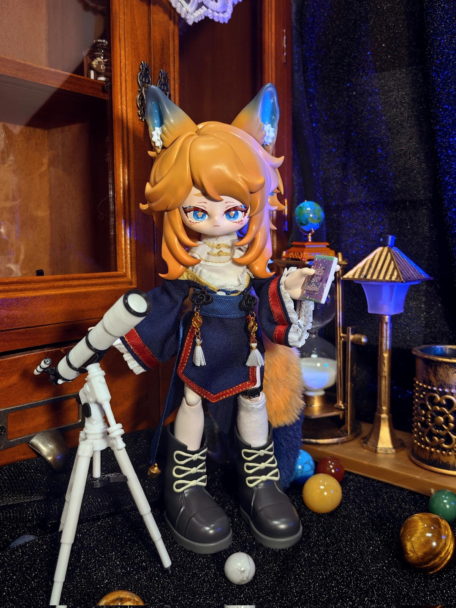 10日までオークション★猫 海外作家 リアル アートドール ブライス 10日までオークション☆猫 海外作家 リアル アートドール