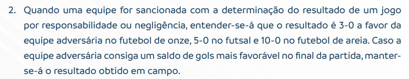 eduardodesalles's tweet photo. A @RuelRenata equivoca-se na análise do regulamento, pois como a interrupção ocorreu causada pela torcida, aplica-se o cancelamento, conforme regulamento da Conmebol.

Nesses casos, o Codigo Disciplinar (art. 24) prevê que o placar é derrota de 3x0 para o responsável pelo tumulto https://t.co/V5hcAuGJME