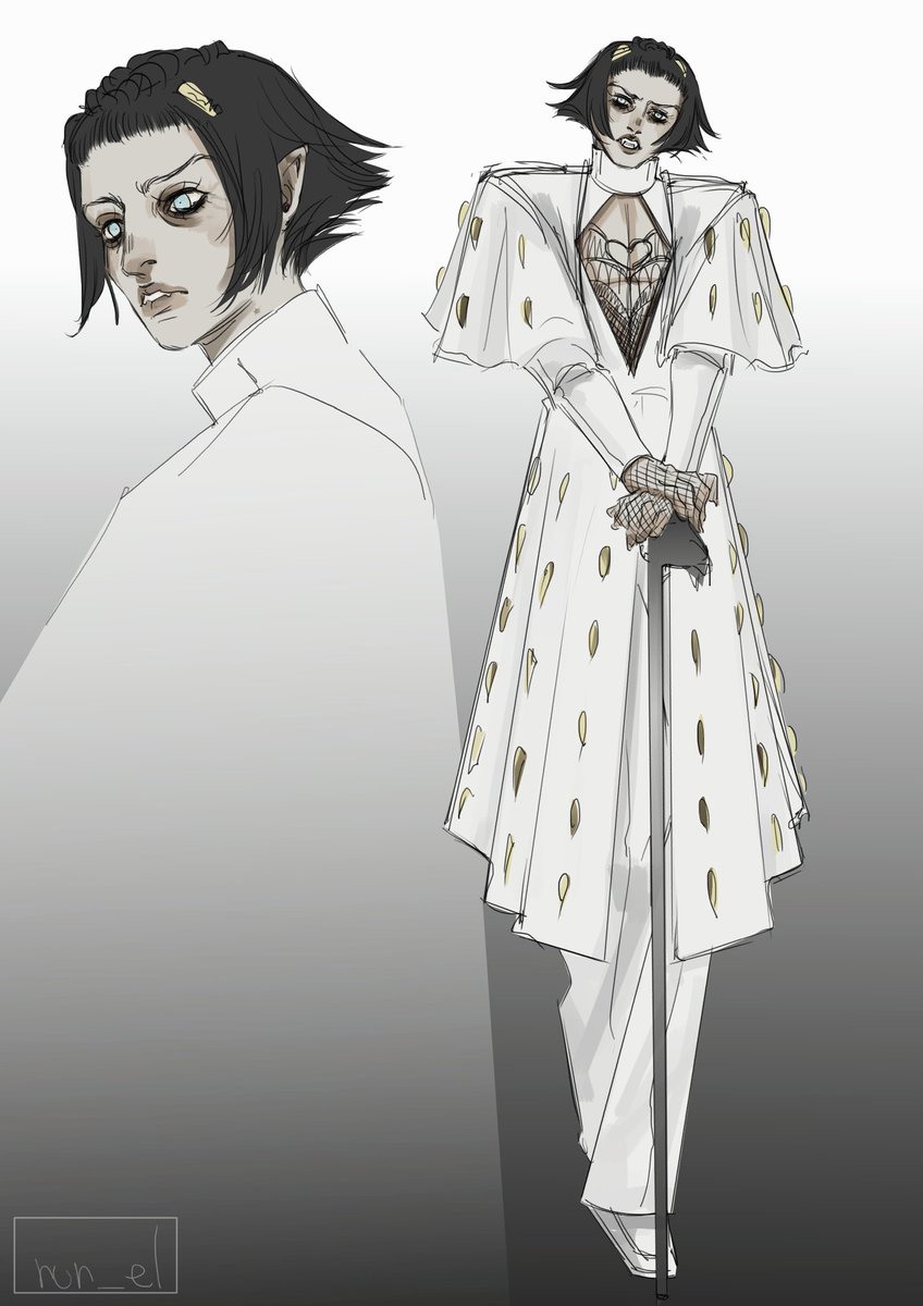 #LeoneAbbacchio #BrunoBuccellati #jjba #Jojo #VentoAureo
не осуждайте,  я так давно хотела порисовать вампиров