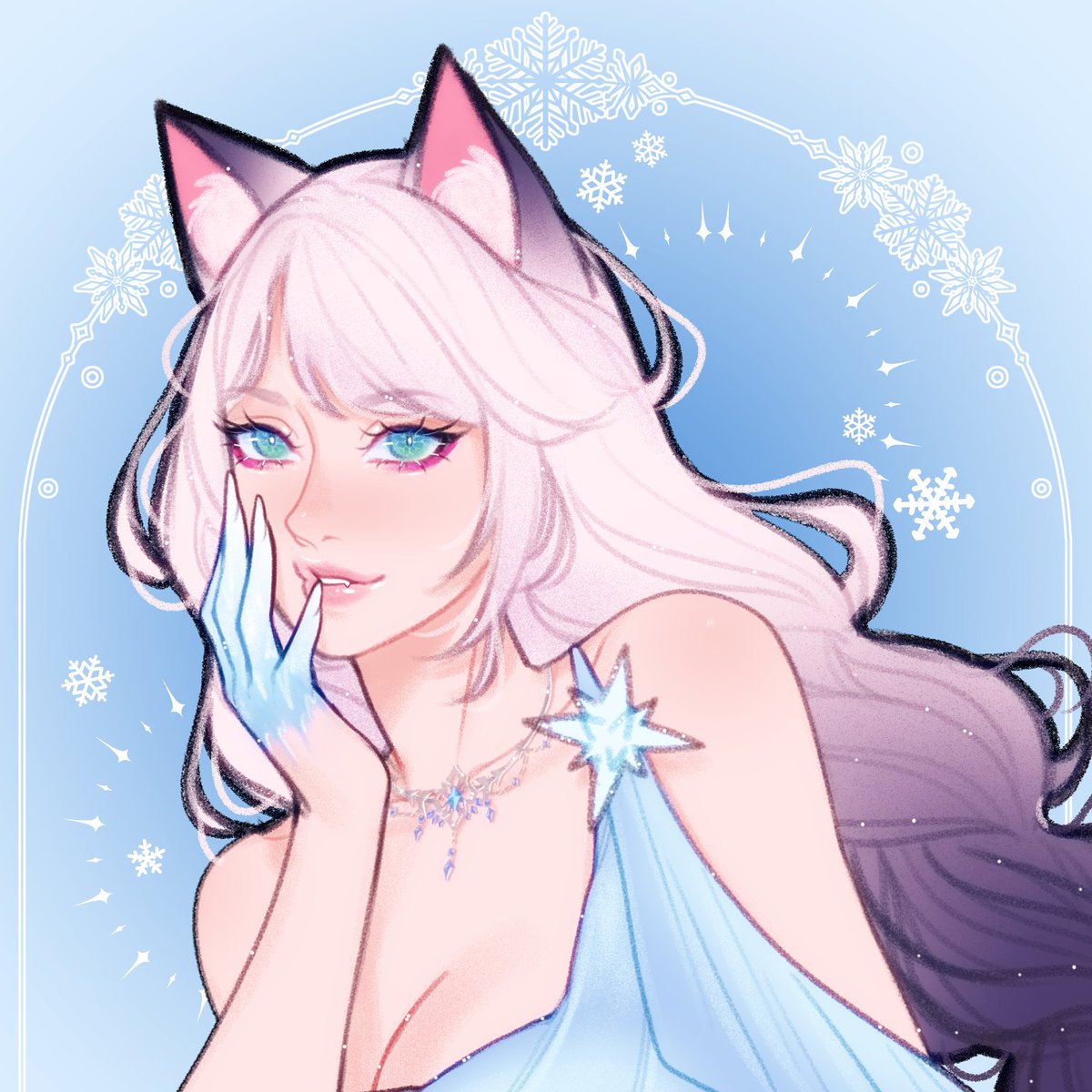 「✦ - Commission for @/YorikaNyan  」|𝖊𝖒𝖎𝖋𝖎𝖊のイラスト