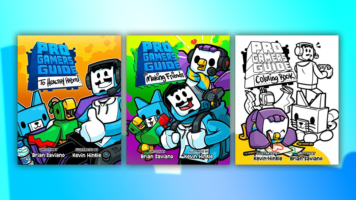 Unlock meaningful life tips in a video game world with Pro Gamer's Guide picture book adventures! 🎮

Discover our latest projects at progamersguide.com

Contact <a href="/BricksOBrian/">Brian Saviano</a> or <a href="/MrHinkleDraws/">Art of Kevin Hinkle</a> for queries.